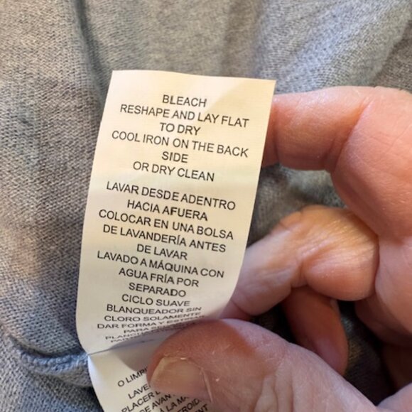 Michael Kors Sky Blue Knit Sweater Top Aesthetic Soft Cotton Blend Pullover Sz S - Picture 8 of 8